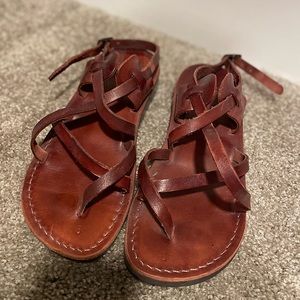 Jerusalem Camel Sandals